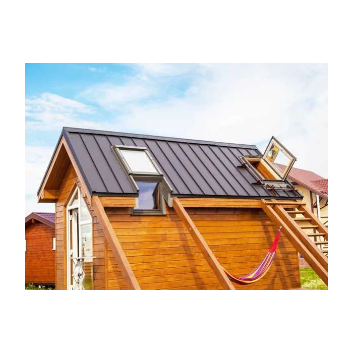 Фальцевая кровля Кликфальц mini Grand Line 0,5 Satin RAL 7016 Антрацитово-Серый