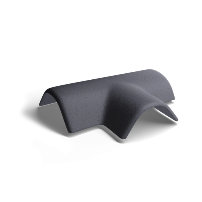 Т-образная черепица Classic Графит Kriastak