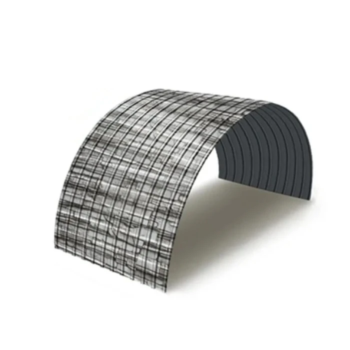 Профнастил C10ПГ 0.5 ECOSTEEL® Белый плитняк